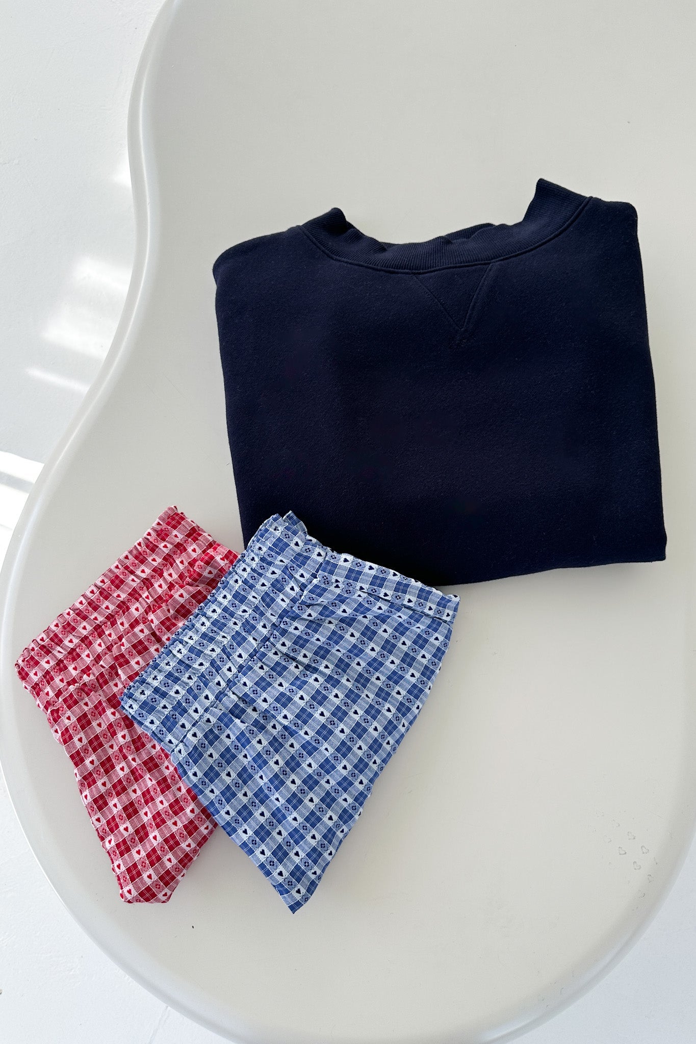 Coffee Run Mockneck Sweatshirt in Navy - Neutral Ground