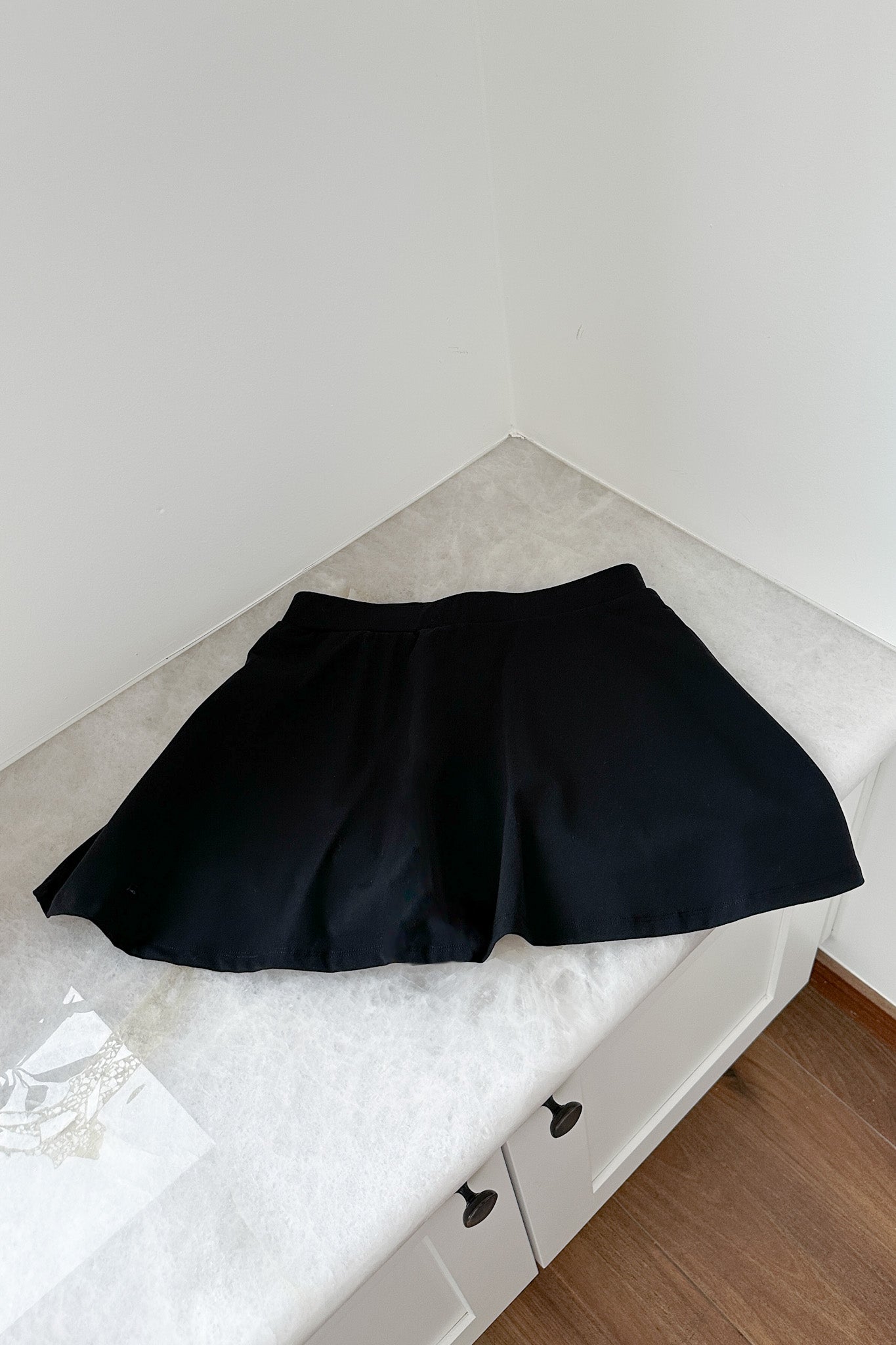 Dance With Me Tennis Skort in Black - Neutral Ground