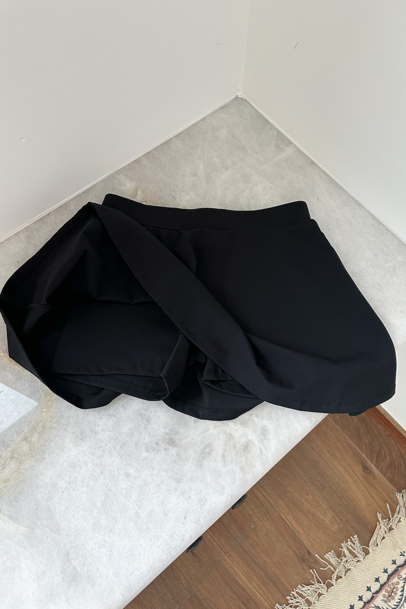 Dance With Me Tennis Skort in Black - Neutral Ground