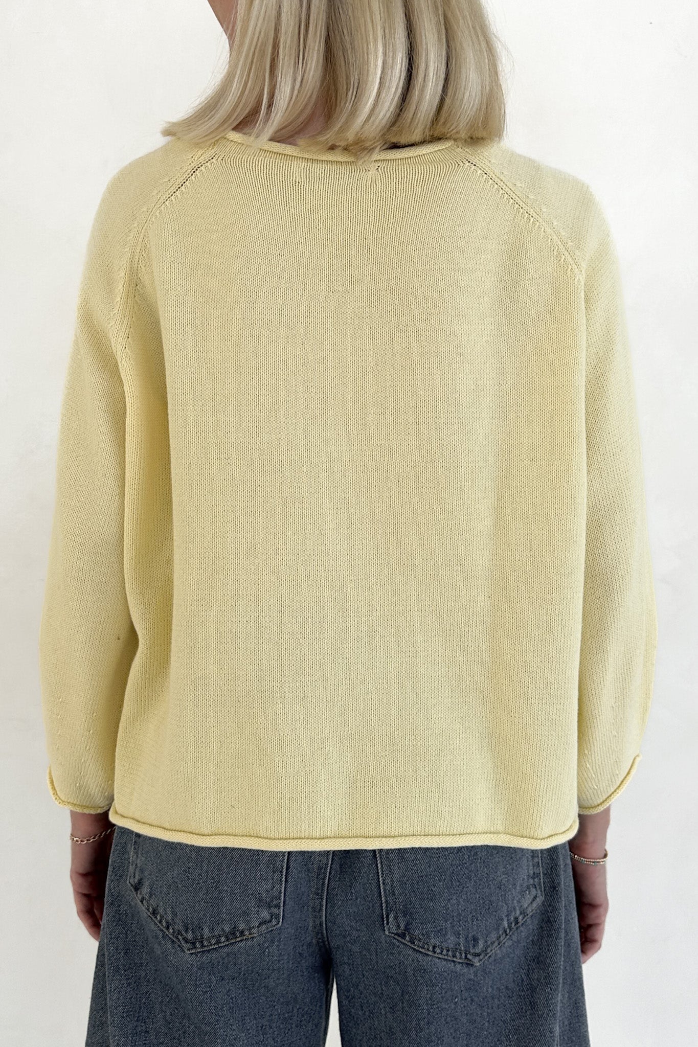Daylight Lightweight Cotton Knit Sweater - Neutral Ground