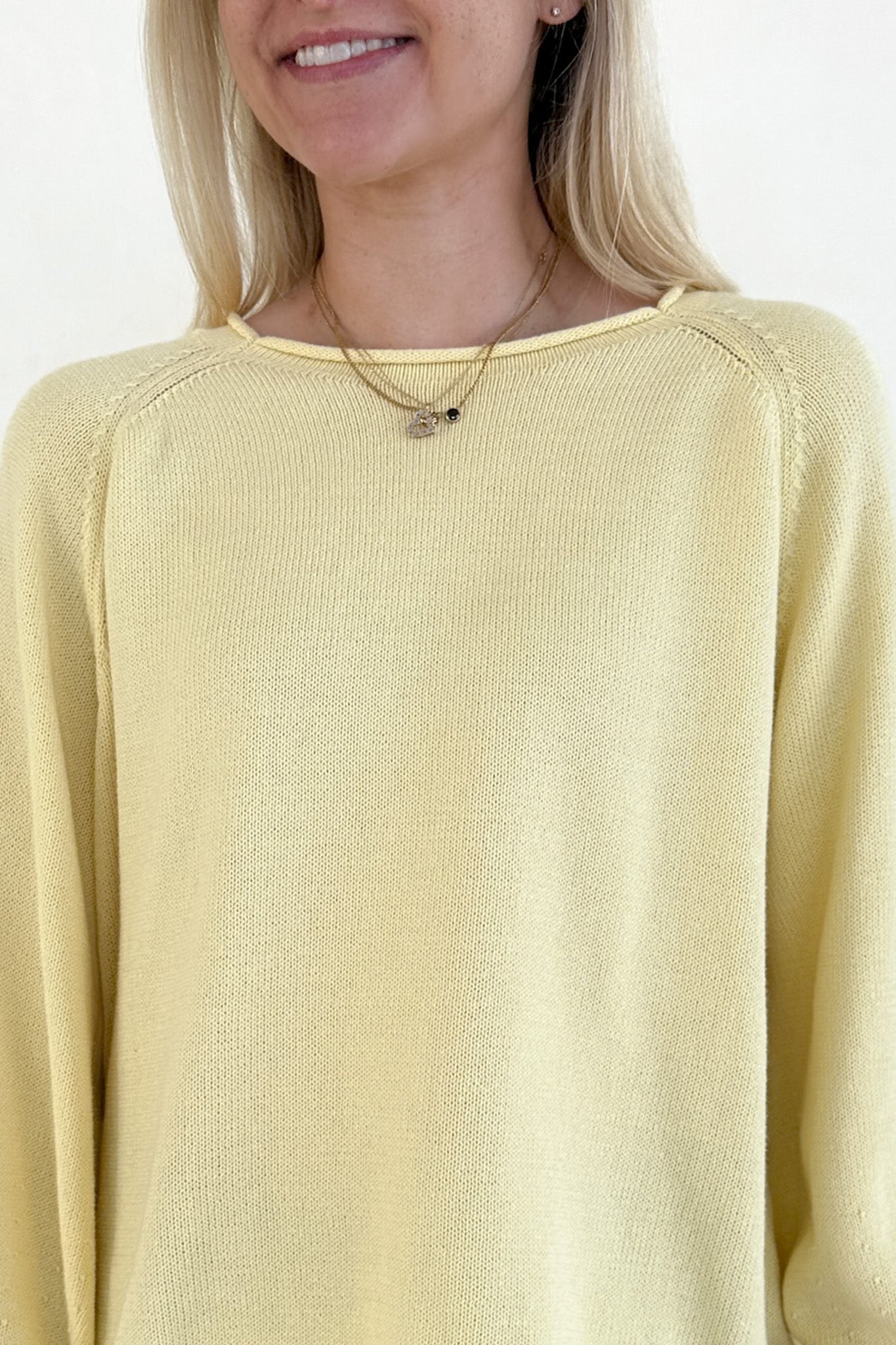 Daylight Lightweight Cotton Knit Sweater - Neutral Ground