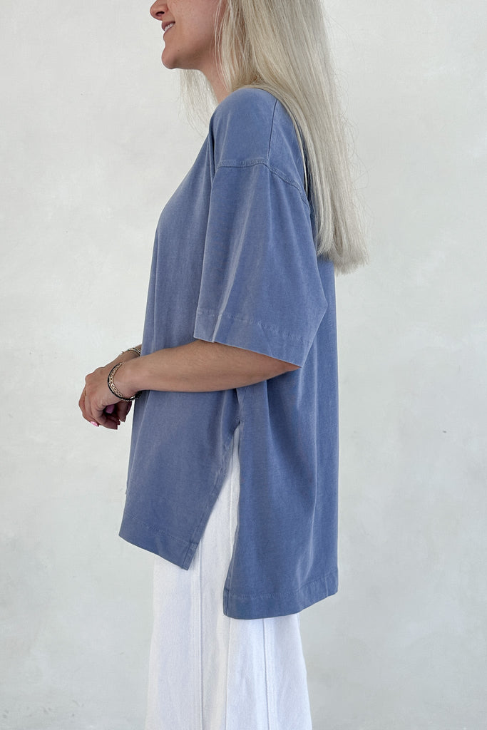 Early Riser Pima Cotton Short Set - Neutral Ground