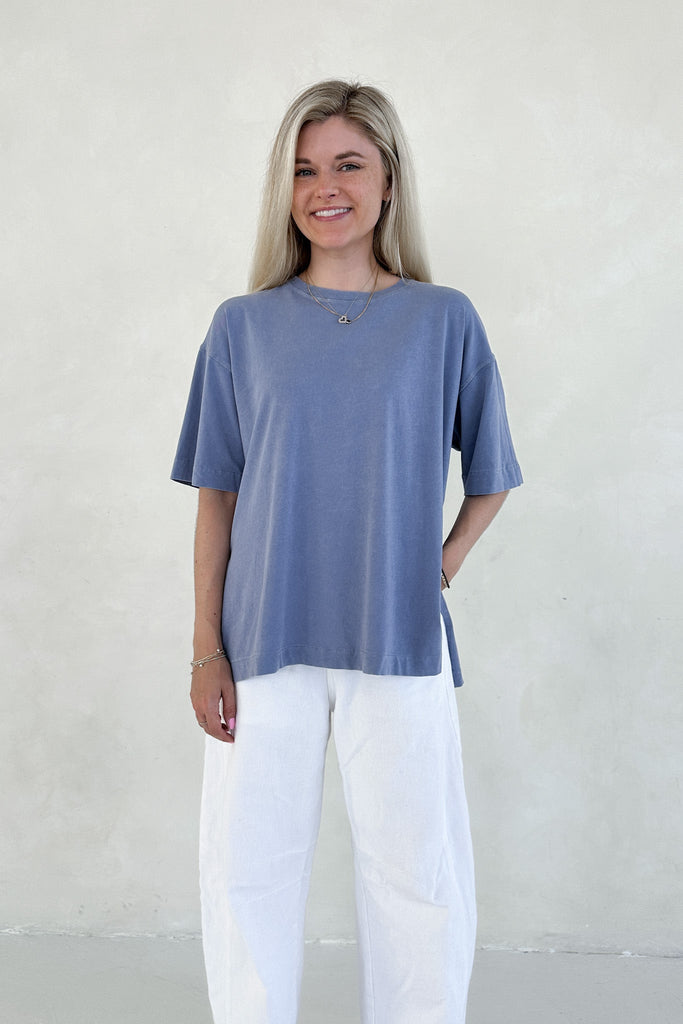 Early Riser Pima Cotton Short Set - Neutral Ground