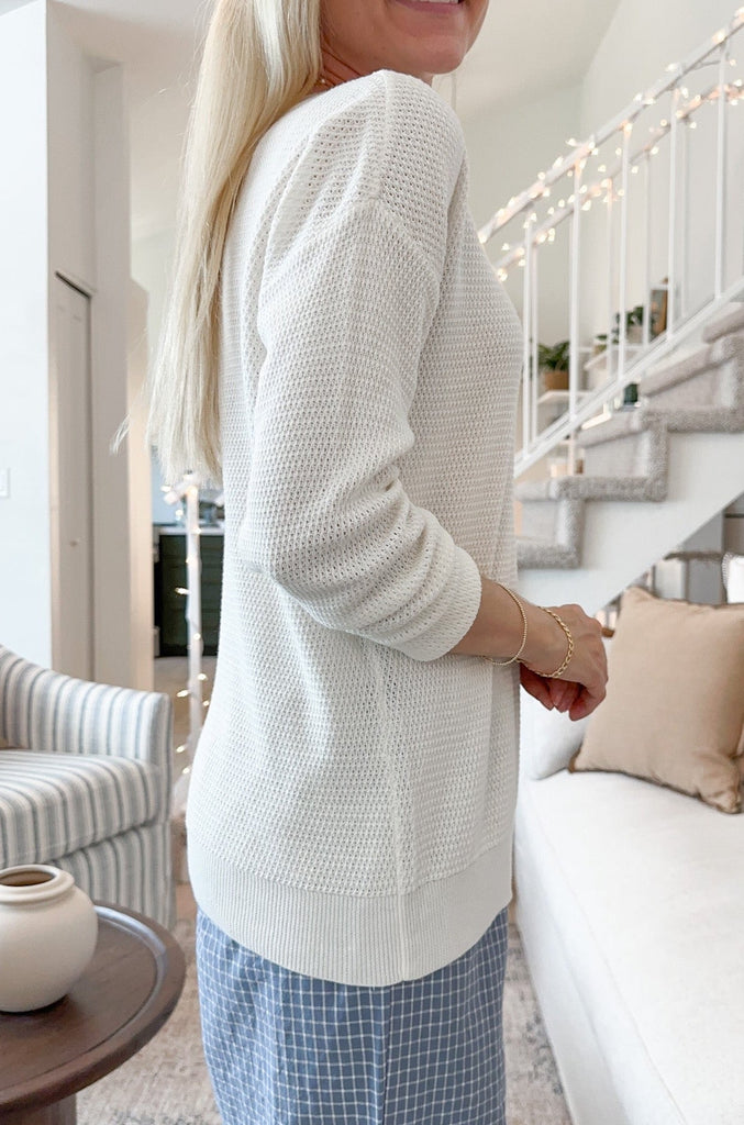 Emory Classic Drop Shoulder Sweater - Neutral Ground
