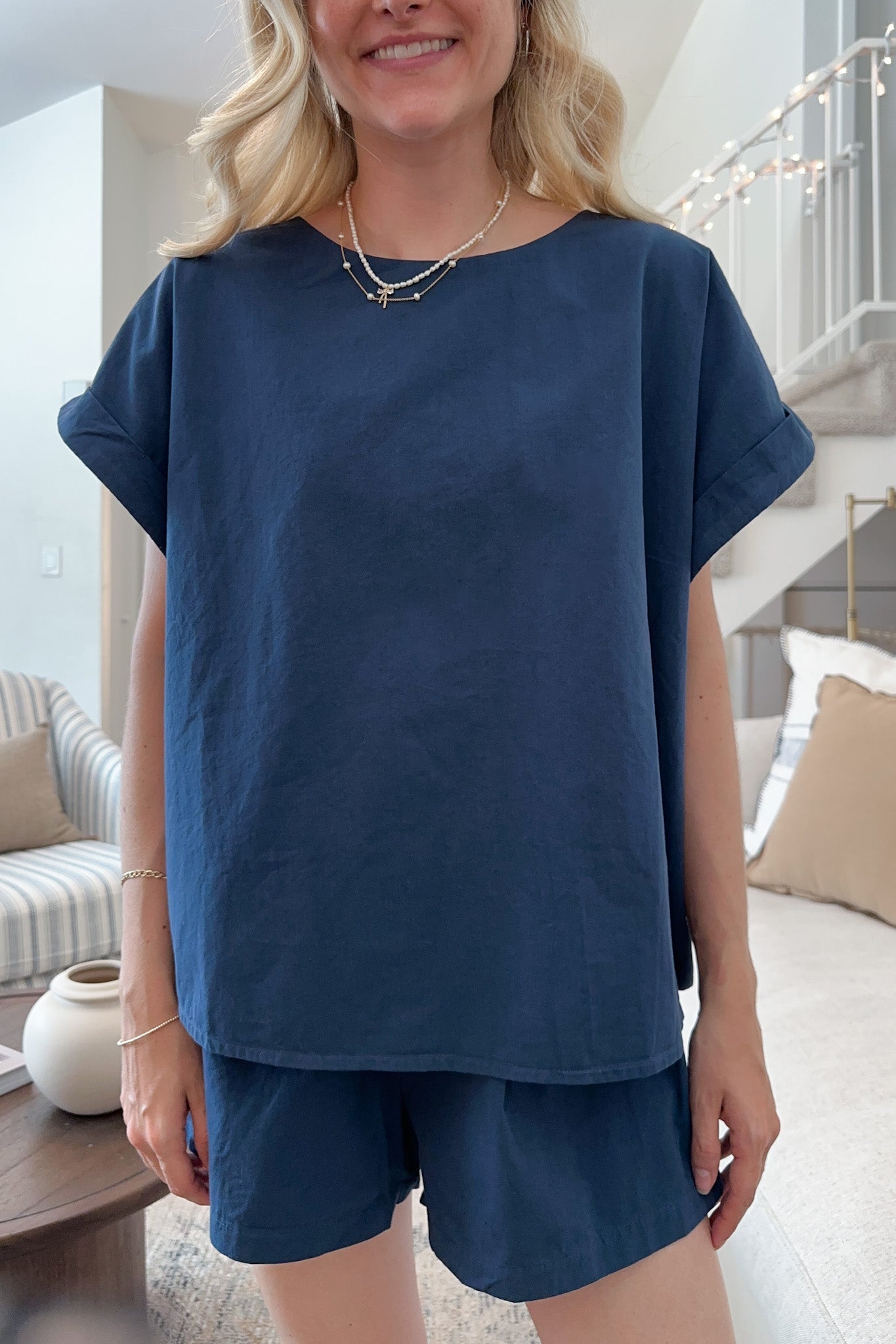 Gameday Shorts in Midnight Blue - Neutral Ground