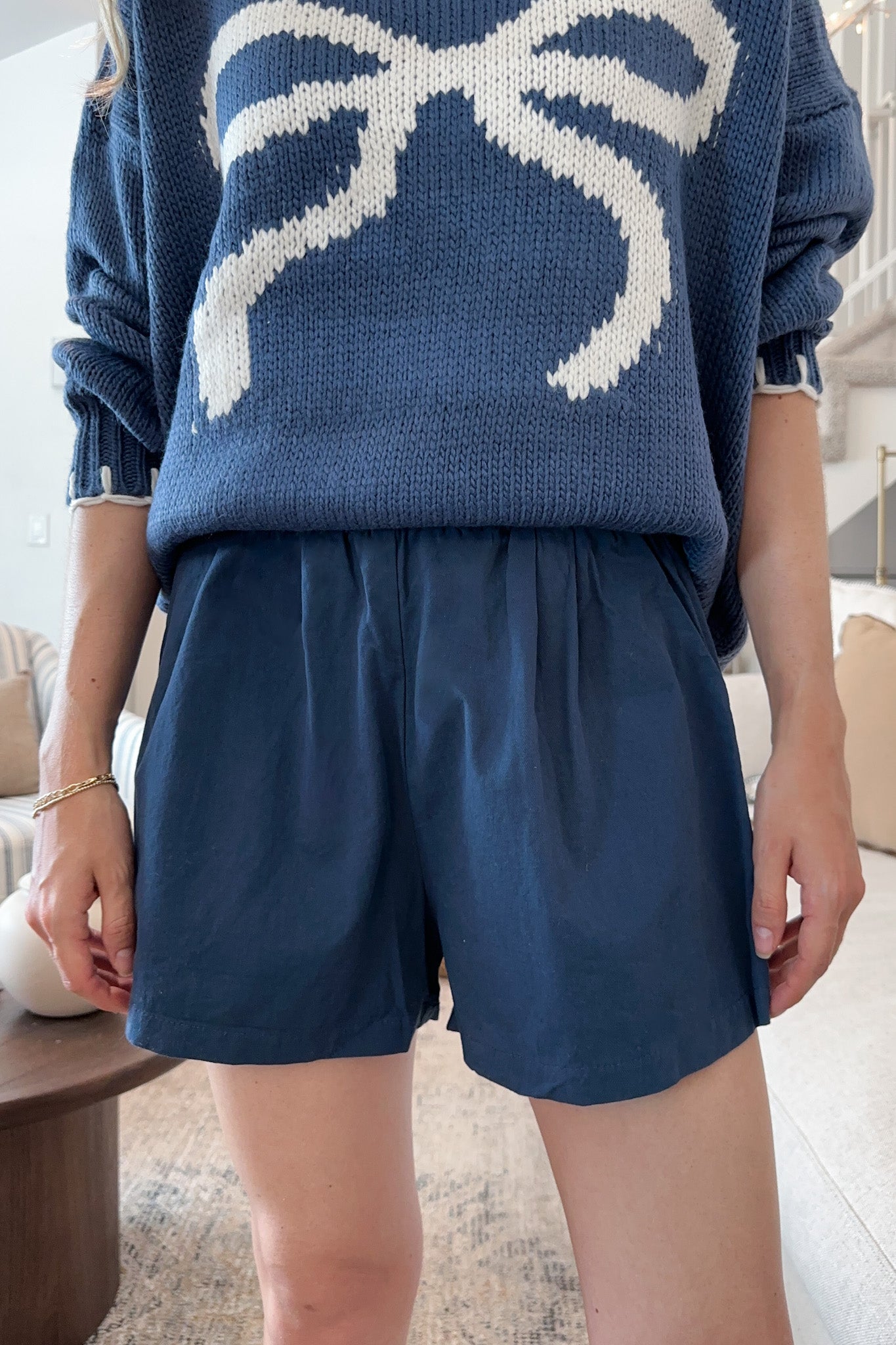 Gameday Shorts in Midnight Blue - Neutral Ground