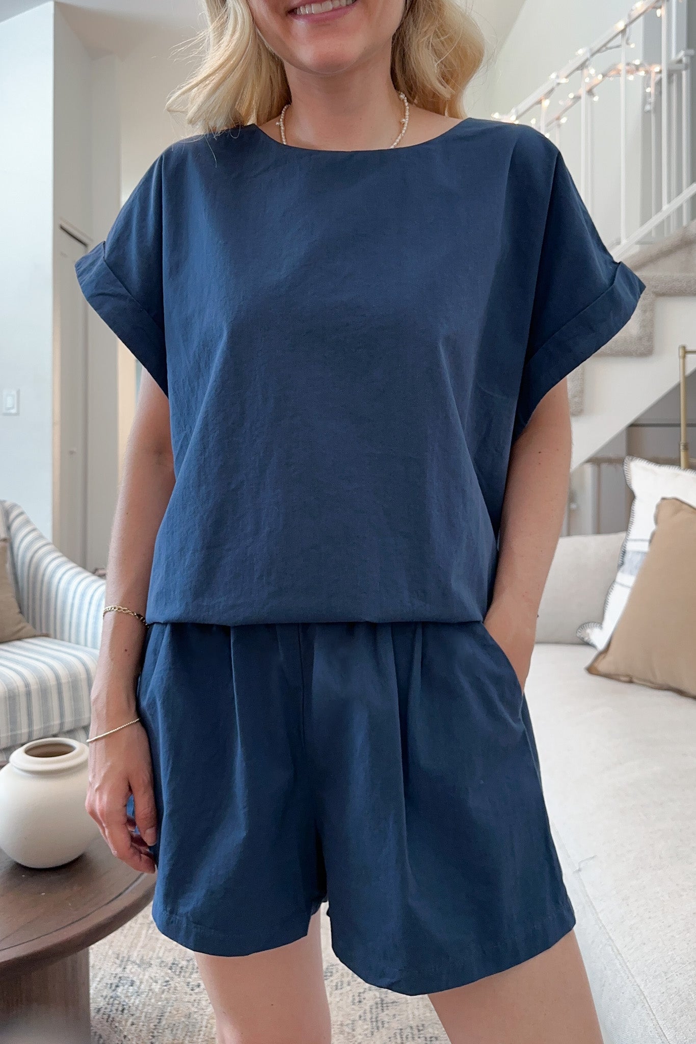 Gameday Shorts in Midnight Blue - Neutral Ground