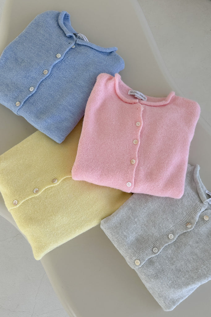 Haven Cardigan in Blueberry - Neutral Ground