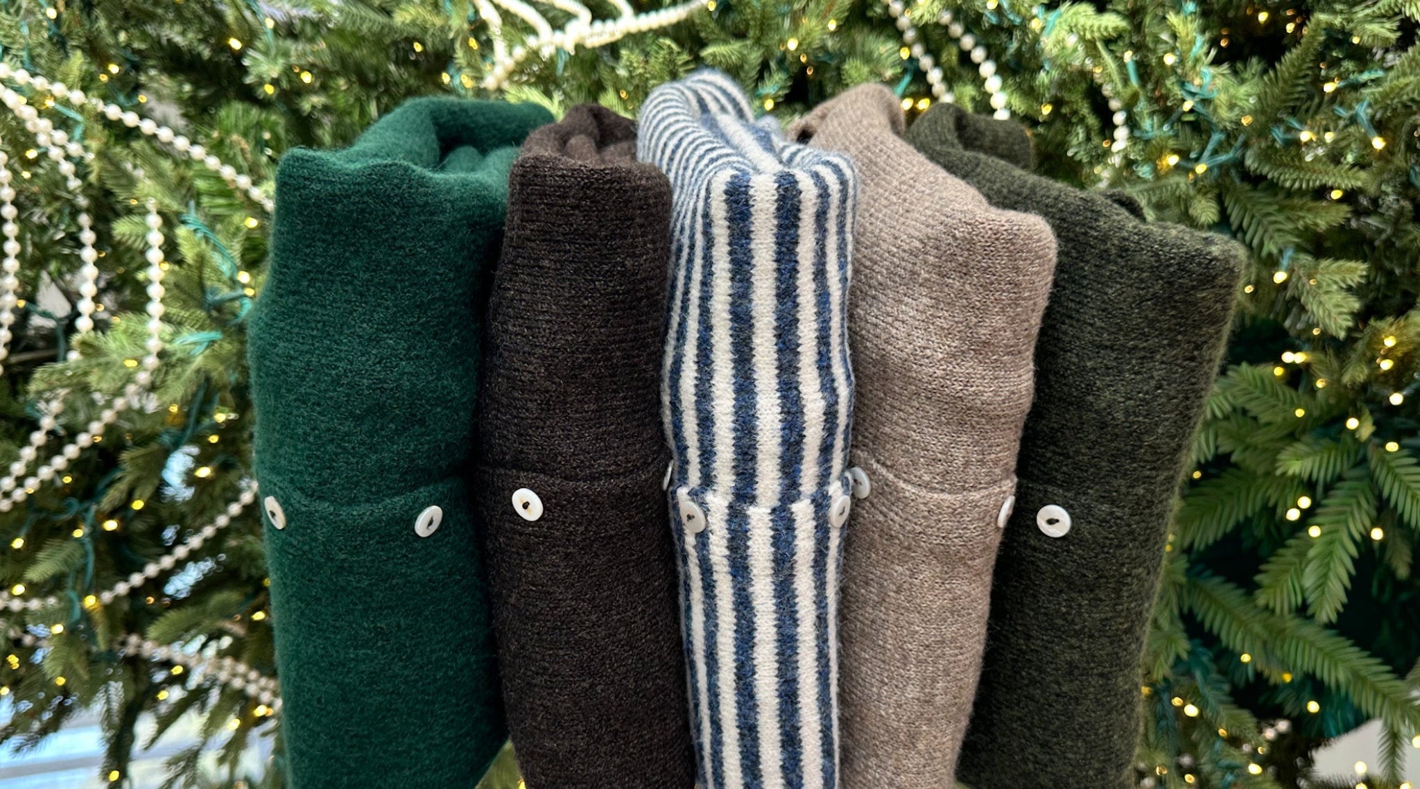 Haven Cardigan in Hunter Green - Neutral Ground