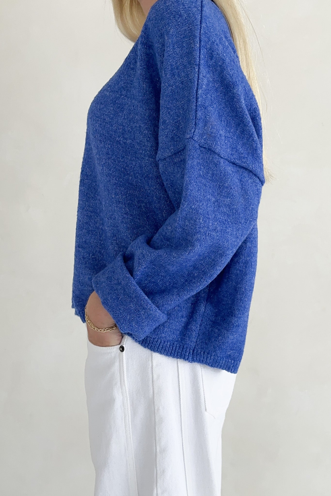Haven Sweater in Royal Blue - Neutral Ground