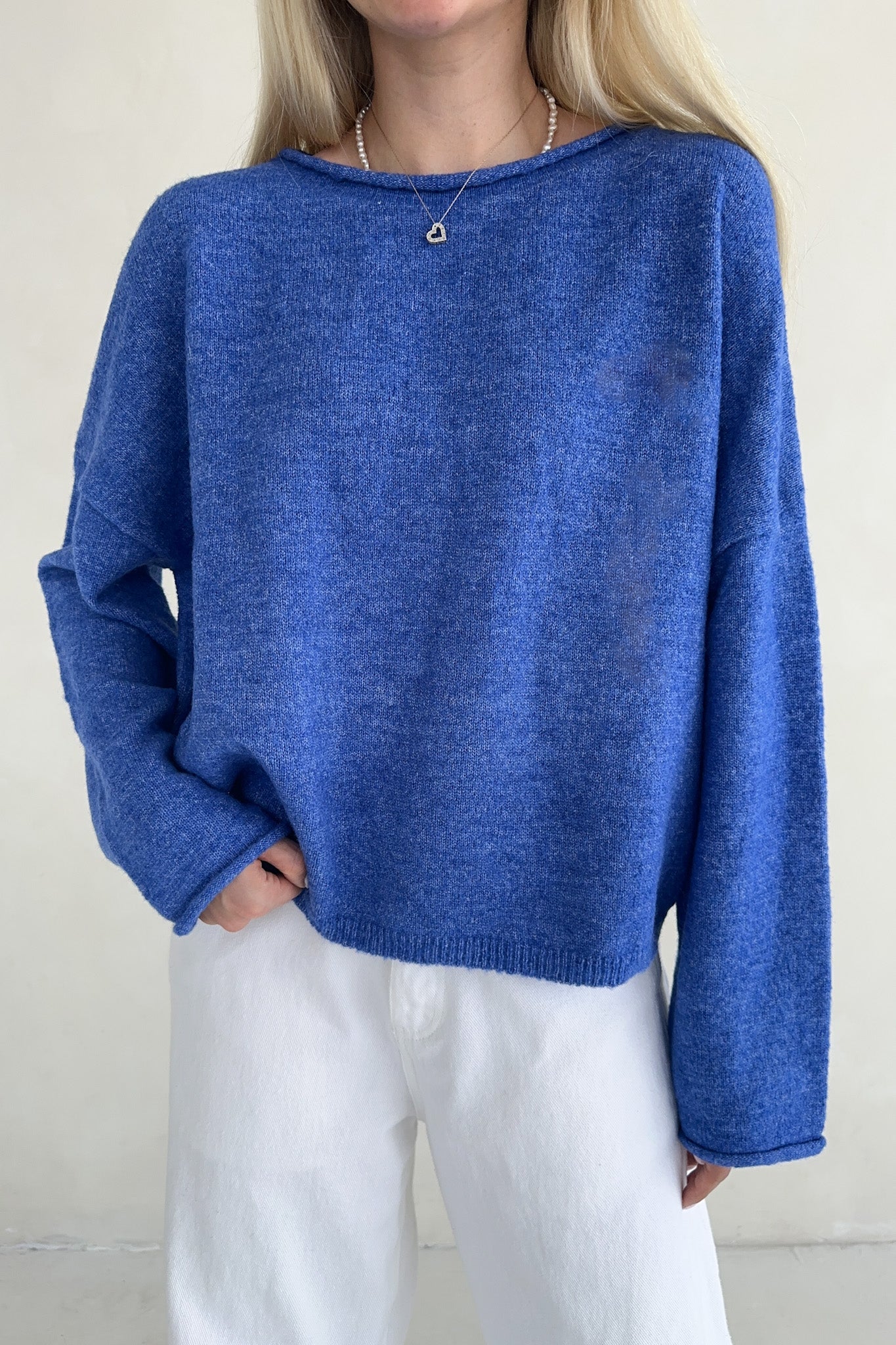 Haven Sweater in Royal Blue - Neutral Ground