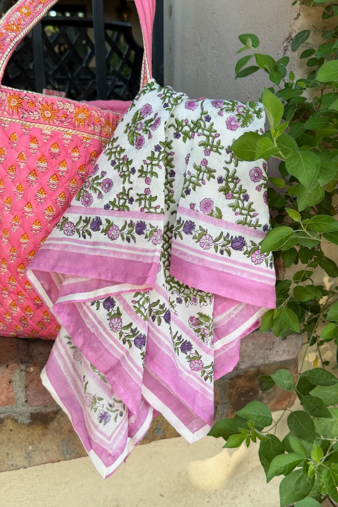 Lilly Lightweight Cotton Scarf in Lavender - Neutral Ground