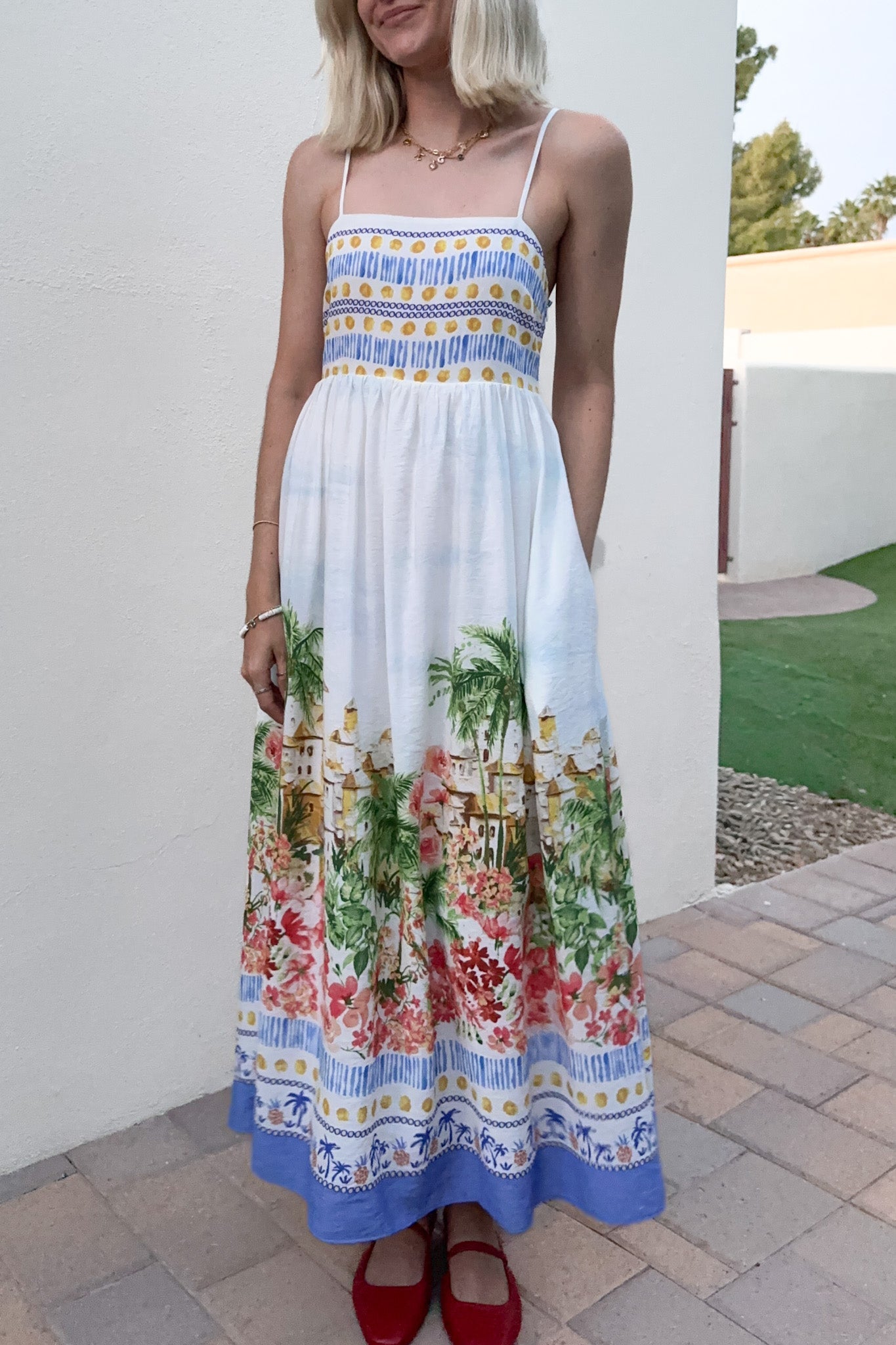 knee length dresses for ladies Lilly Pulitzer Colman Midi Dress main image 0
