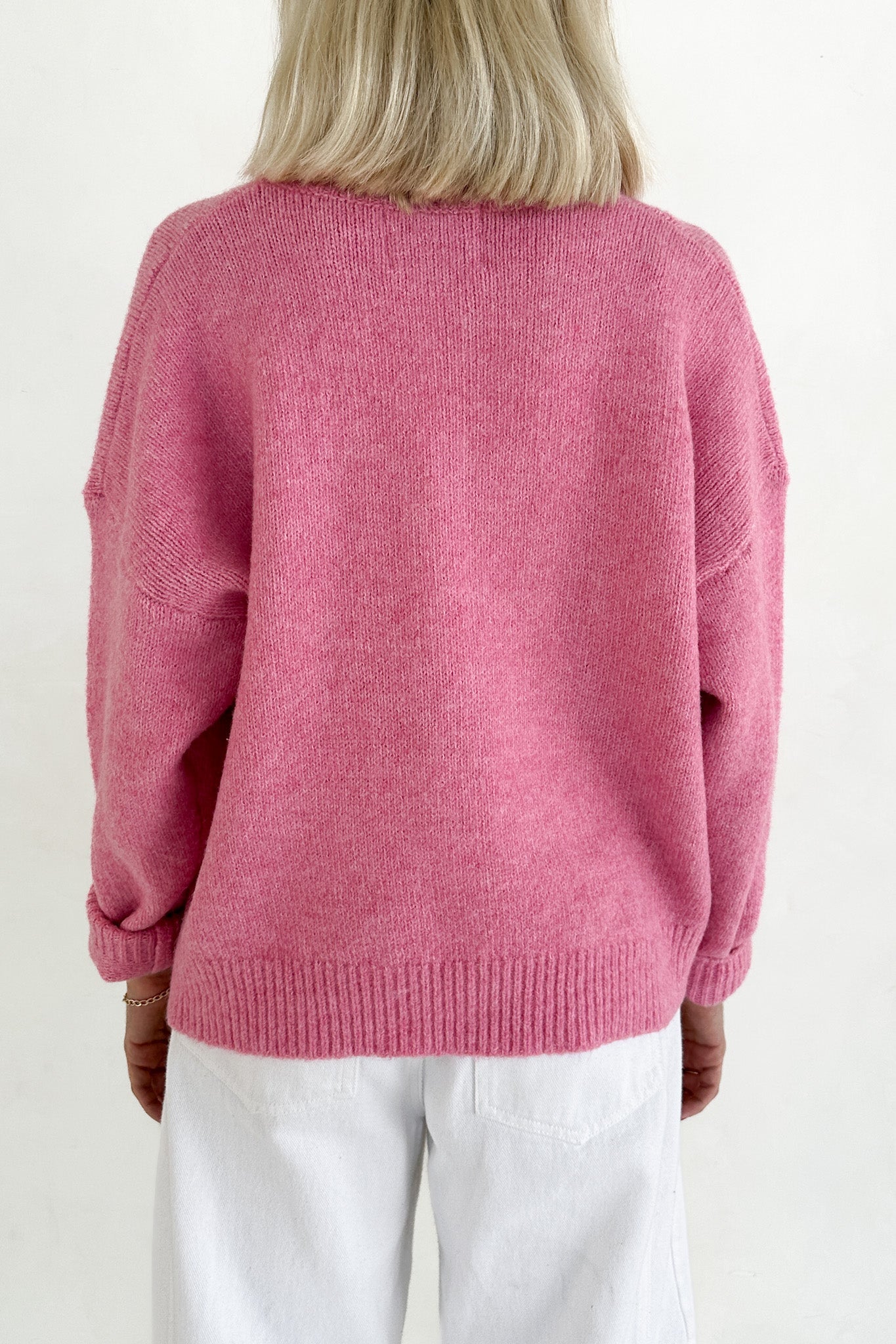Sail Away Sailboat Knit Sweater in Pink - Neutral Ground