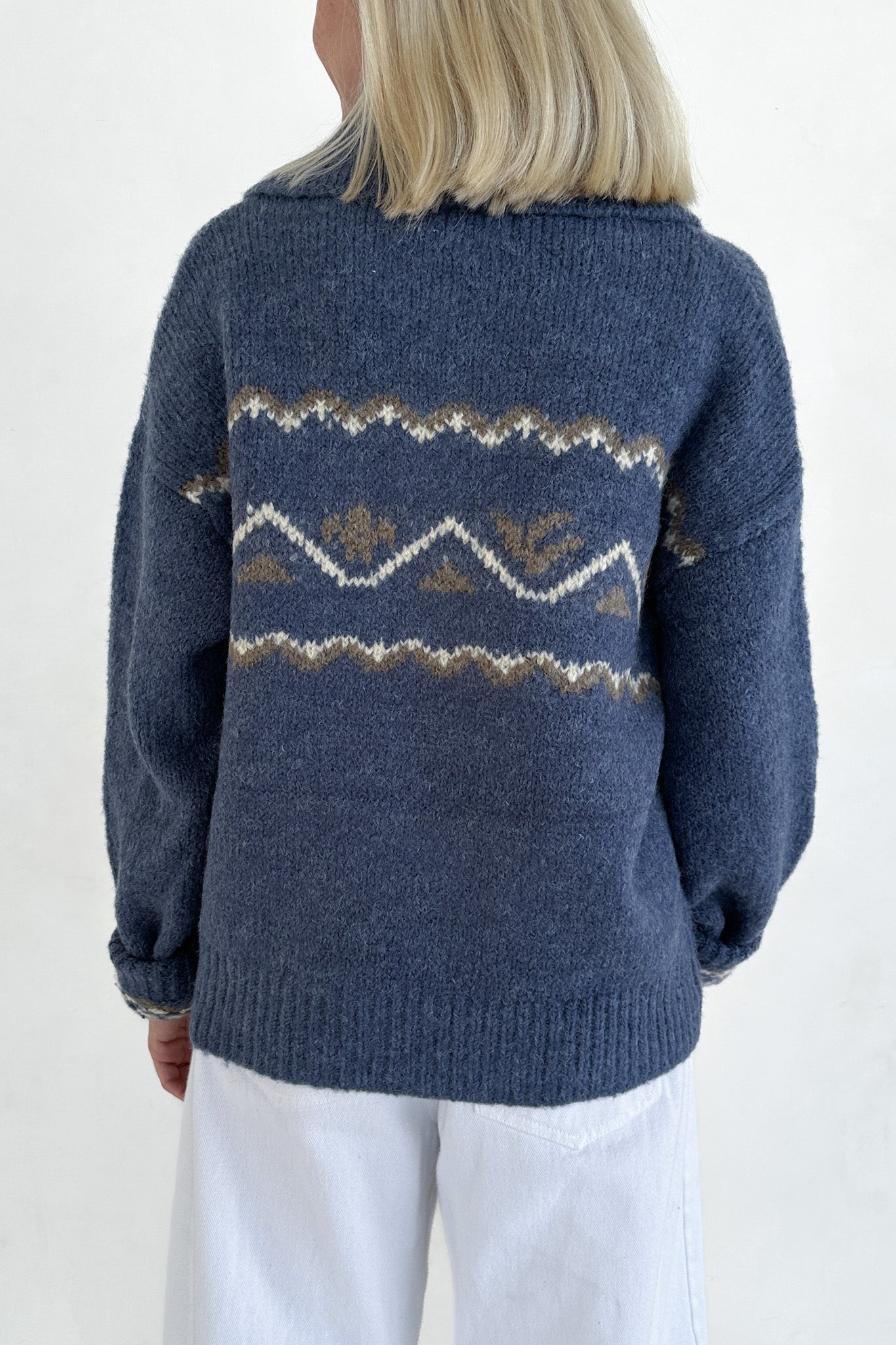 Summit Cozy Knit Polo Sweater - Neutral Ground