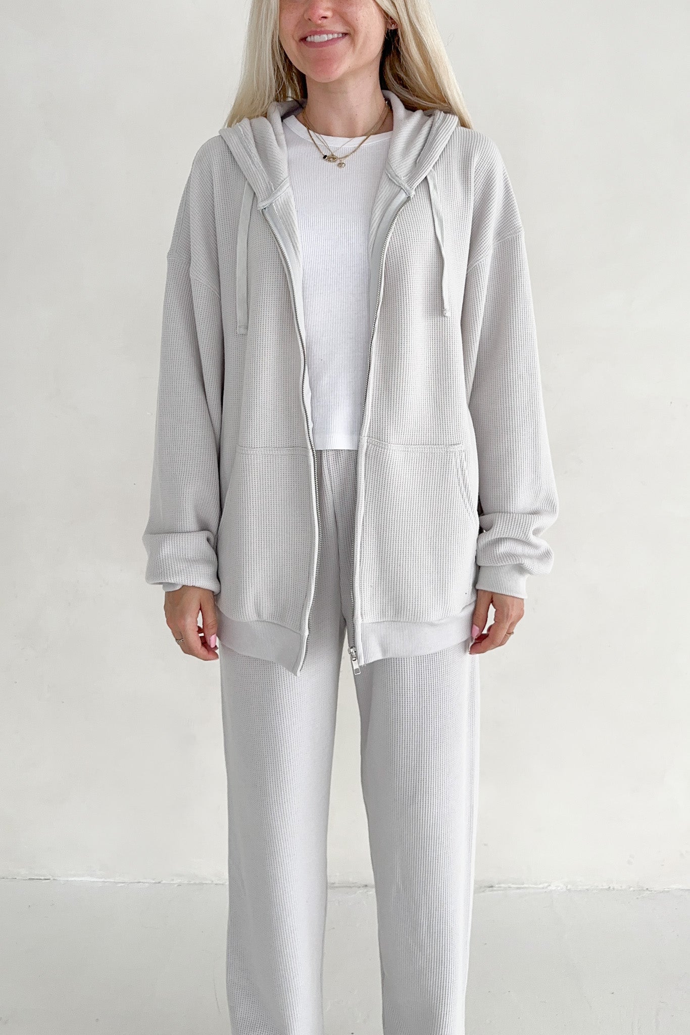 Sundays Waffle Knit Pants in Earl Grey - Neutral Ground