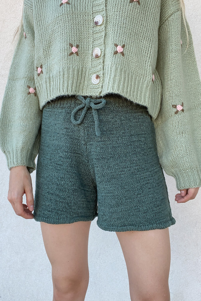 Esther Knit Sweater Shorts