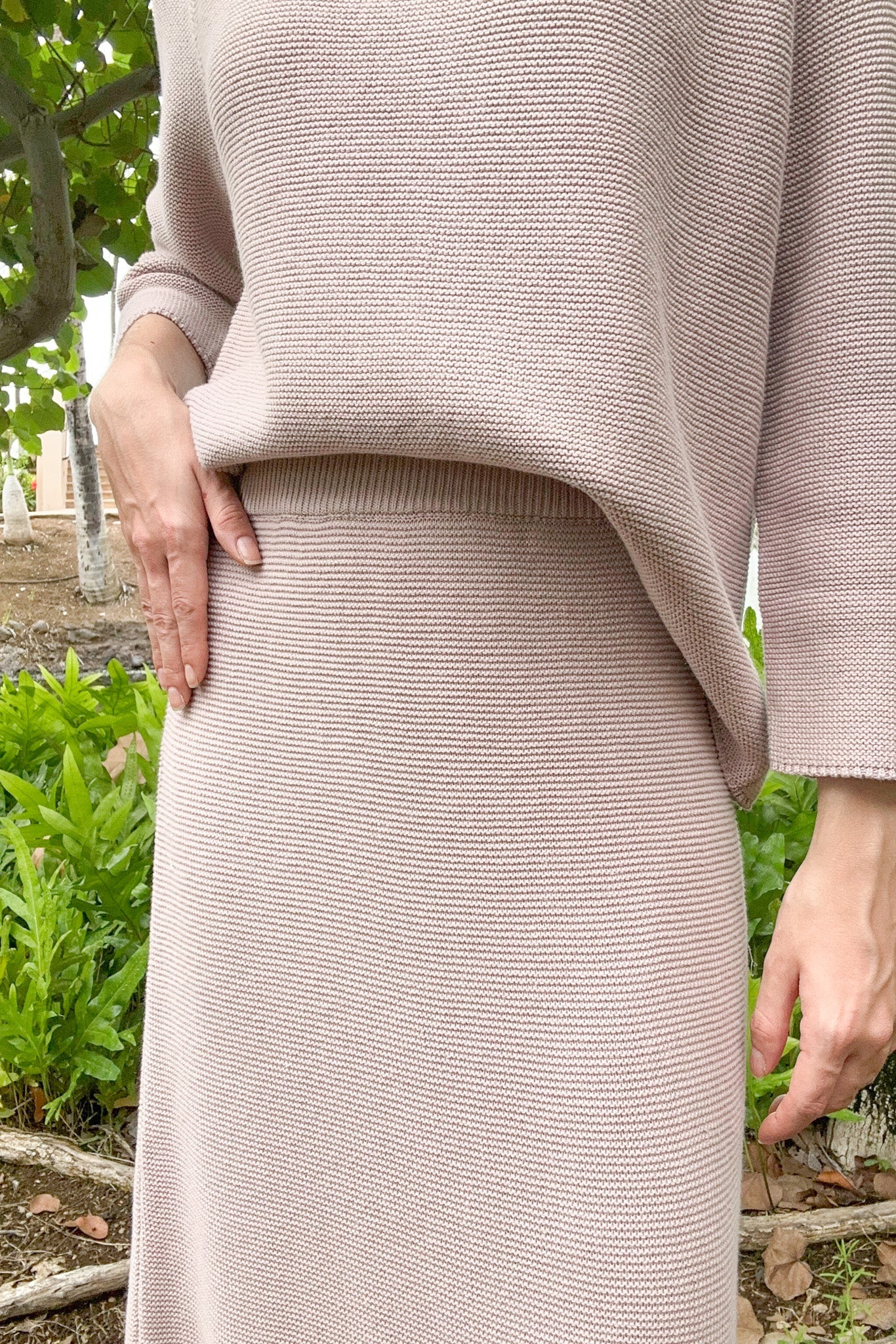 Lavender Fields Skirt - Neutral Ground