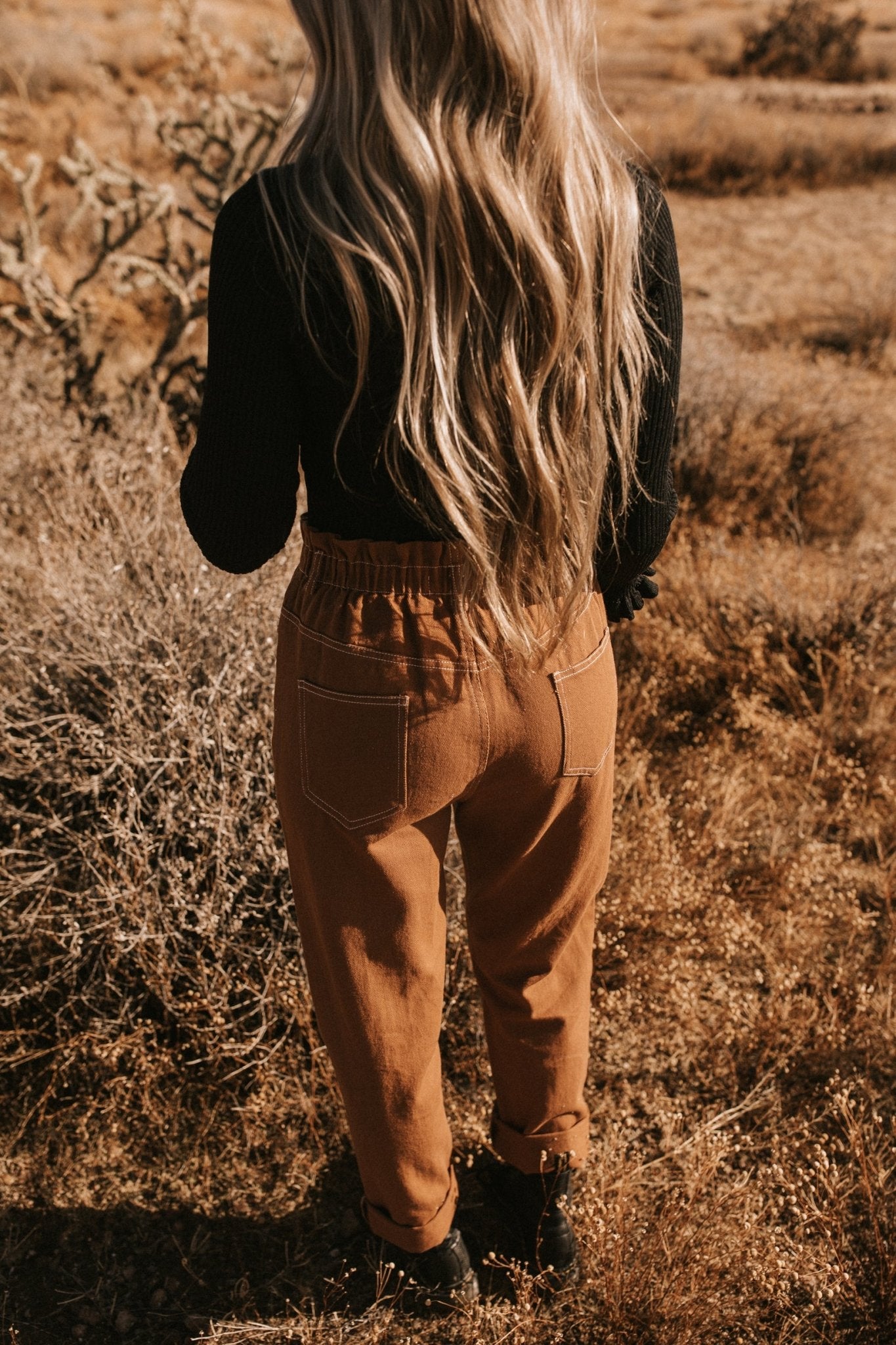 Penny Paper Bag Pant - Neutral Ground