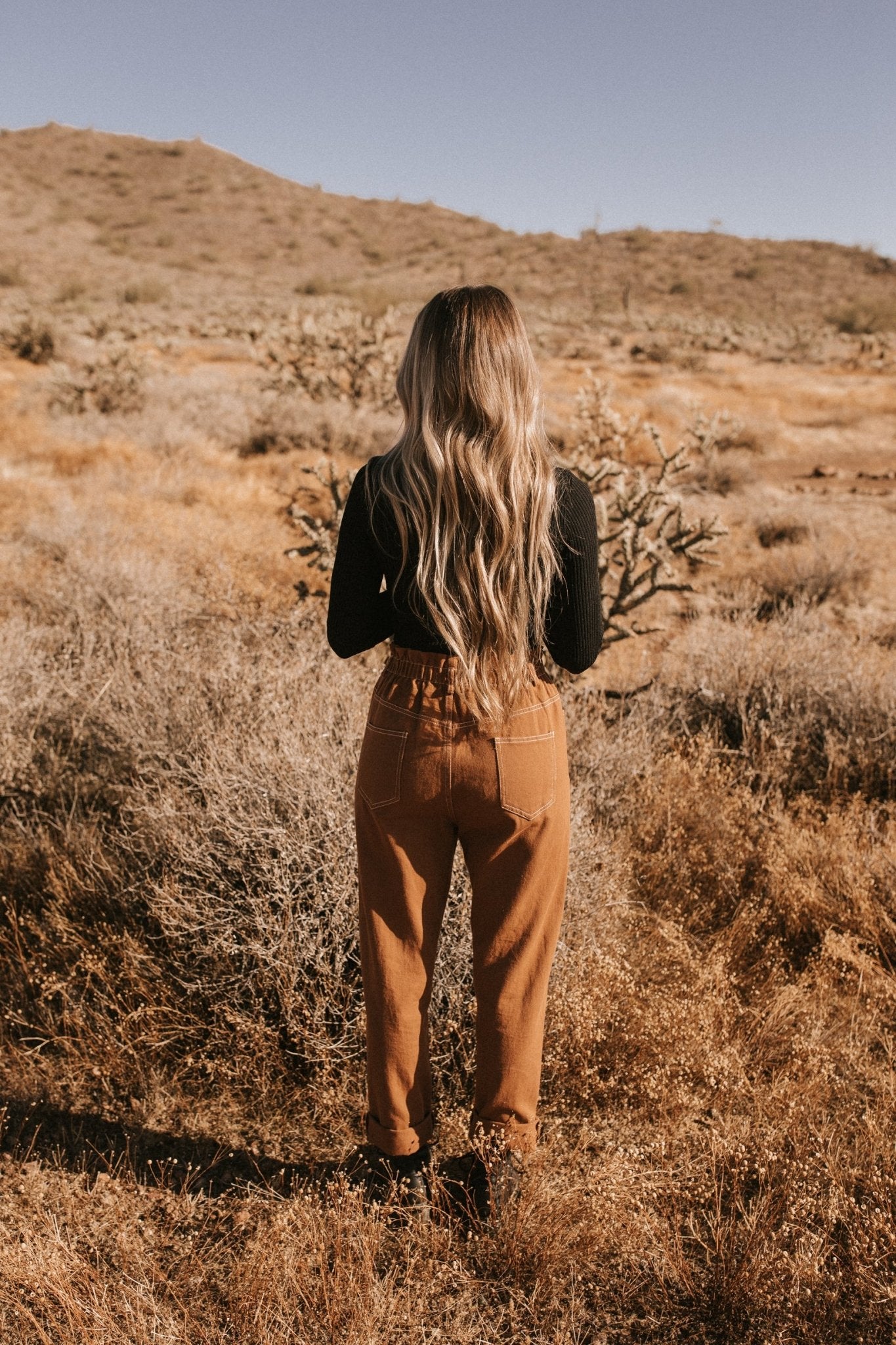 Penny Paper Bag Pant - Neutral Ground