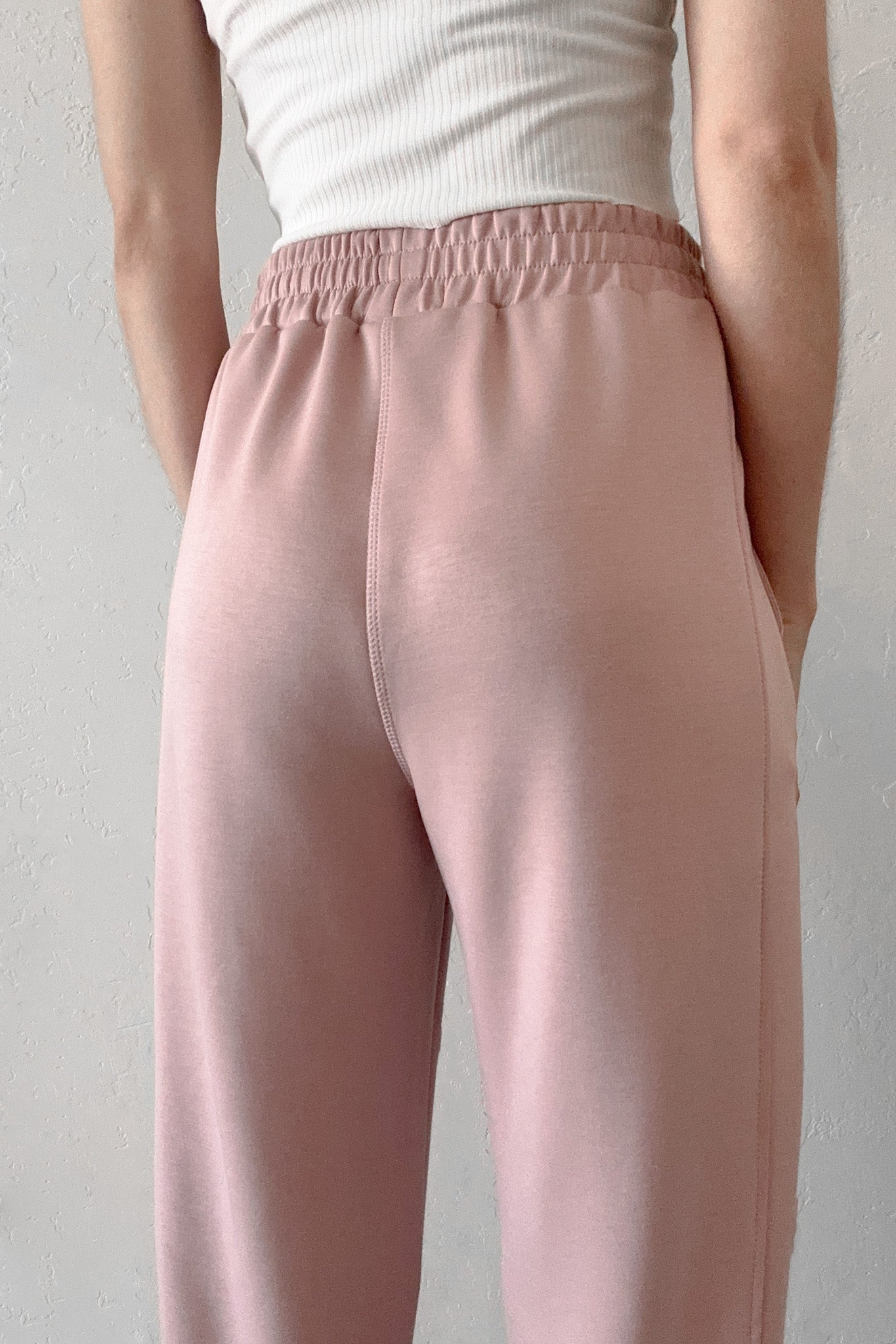 Presley Drawstring Jogger Pants - Neutral Ground